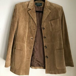Ralph Lauren Suede Blazer